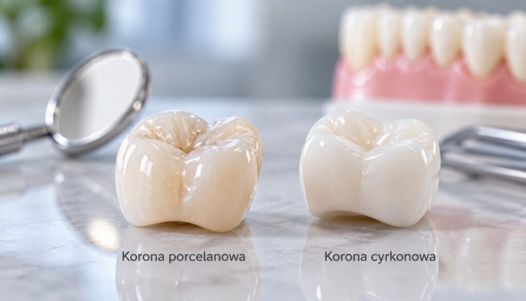 Korona porcelanowa czy cyrkonowa